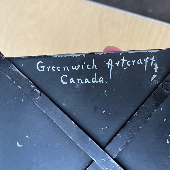 Vintage White Trillium Trivet - Picture 9 of 12